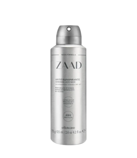 Desodorante Antitranspirante Aerossol Zaad 75g/125ml