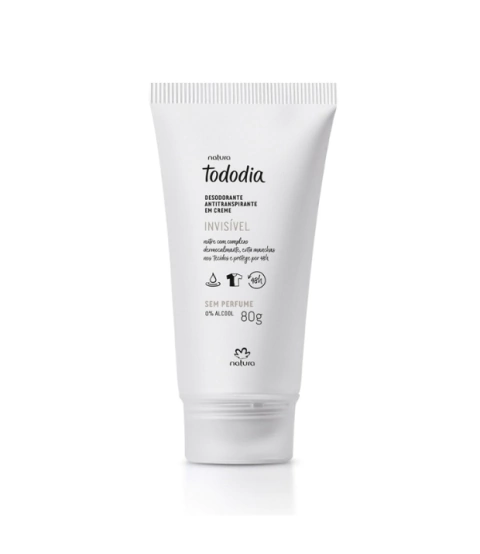 Desodorante Antitranspirante em Creme Tododia Sem Perfume 80g