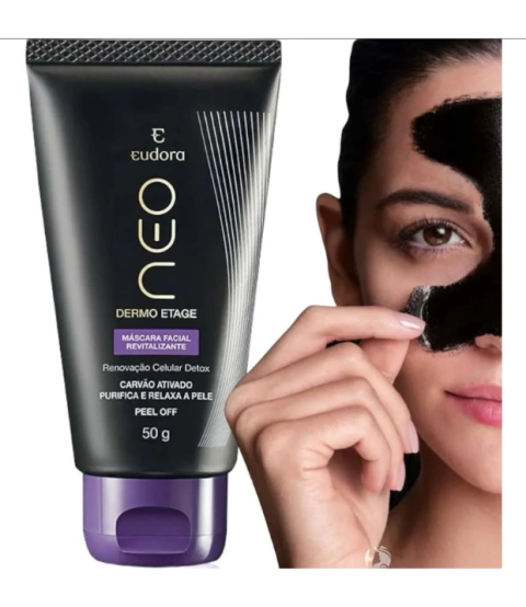 Máscara Facial de Carvão Ativado Neo Etage 50g