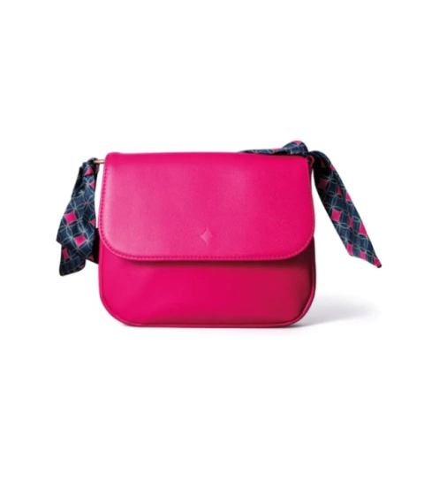 Bolsa Rosa Com Alça