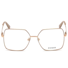 Armação Feminino GUESS GU2824 059 57-16 57-16 140 - Quadrado - Nude/Rosê