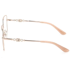 Armação Feminina GUESS GU2953 059 56-17 140 - Quadrado - Nude/Douado na internet