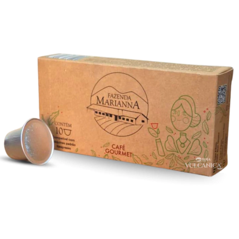 Café em Cápsula Compatível Nespresso Fazenda Marianna 10un - Torra Média Gourmet - comprar online