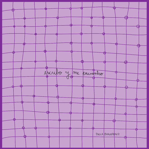 Pañuelo Red violeta 70x70 - comprar online
