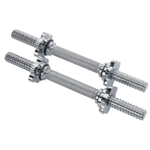 Mancuernas Cromada Macizas Roscas Metal Por 2 Unidades Gym - comprar online