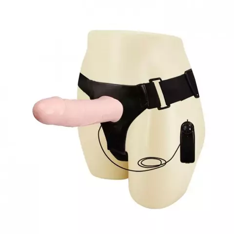Cinta Peniana Pênis Oco Vibrador Multivelocidade