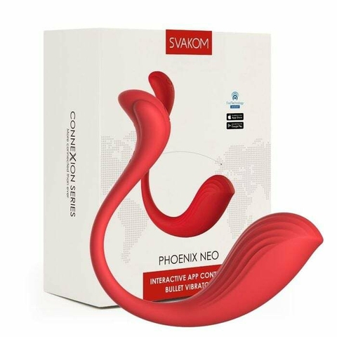 Phoenix Neo Svakom Vibrador Com App Massageador de Clitóris e Ponto G