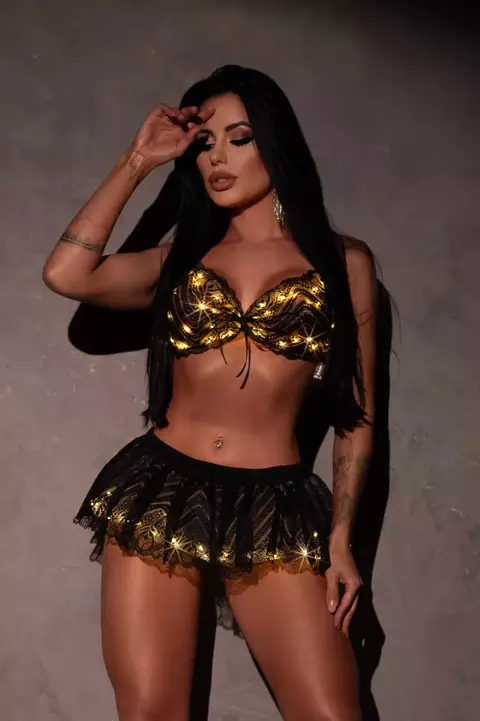 Conjunto Sensual Brilho Secreto - comprar online