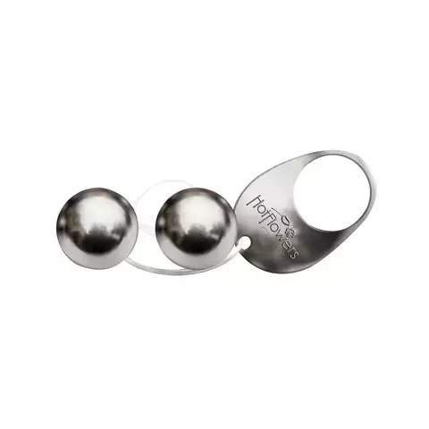 Bolinhas de Pompoar -Metal Cromado