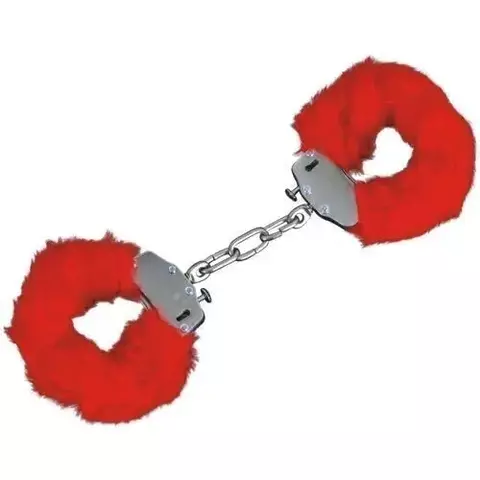 Algema de Metal com Pelúcia