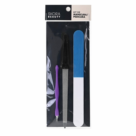 Set uñas manicuria y pedicuria x3u (38924)