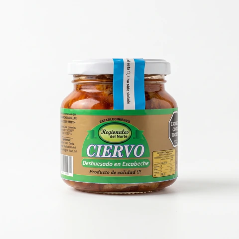 Ciervo deshuesado en escabeche 375g