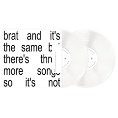 Charli XCX - Brat and it's the same but there's three more songs so it's not (Disco Branco) na internet
