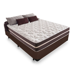 Cama Box Casal + Colchão De Molas - Classic Superlastic 138cm