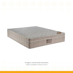 Cama Box Casal + Colchão de Molas Ensacadas Ortobom Airtech Bege 138cm - Suporta até 150 Kg Por Pessoa na internet