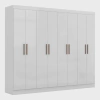 Guarda Roupa Casal 8 Portas 4 Gavetas Paris
