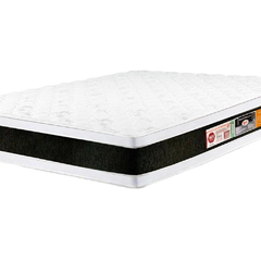 Colchão King Black e White Air Double Face D45 193x203x27 - Moritania Moveis e Decoracoes
