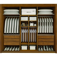 Guarda roupa 204 Petrarca Sky 100% mdf 2,78m - comprar online