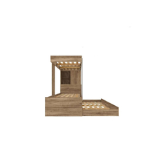 Beliche 3 Gavetas com Cama Auxiliar Atacama - - comprar online