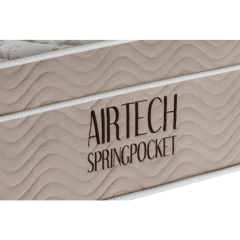 Colchão Airtech Spring Pocket Casal (138x188x25) - - comprar online