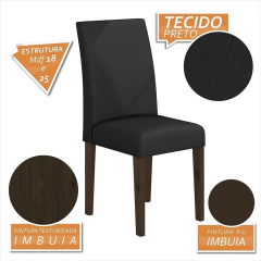 Conjunto Sala De Jantar Belize De Vidro 4 Cadeiras na internet