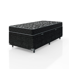 Cama Box Baú Solteiro + Colchão Espuma D20 - 56x88x188cm - Moritania Moveis e Decoracoes