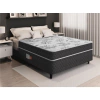 Cama Box Conjugada Casal Ortopédica D26 com Travesseiros - Unique 138x188x52cm