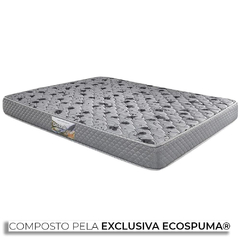 Cama Box de Casal Ortopedic, Espuma Alto Suporte, 56x138x188 cm