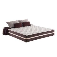 Cama Box Com Baú Casal + Colchão De Molas - Comfort Prime - Classic Superlastic 138cm Preto - loja online