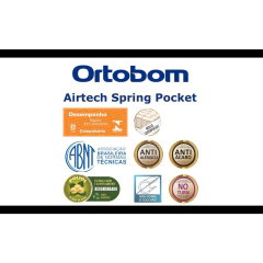 Colchão Airtech Spring Pocket Casal (138x188x25) - na internet