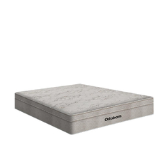 Cama Box Casal + Colchão De Molas Ensacadas- AirTech SpringPocket 138x188x65cm Marrom - comprar online