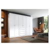 Guarda Roupa Casal Americano 6 Portas Branco hp