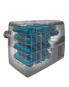 GELADEIRA PORTÁTIL CAB41 (37 LITROS/52LATAS) ELBER 12/24V - Loja Náutica Brasil