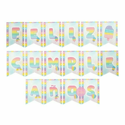 Banderin FC Pop It - comprar online