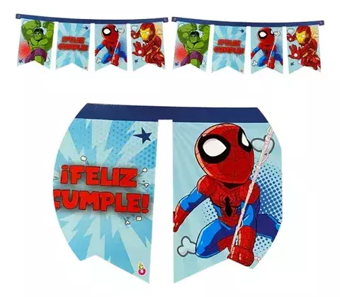 BANDERIN SUPER HERO - comprar online