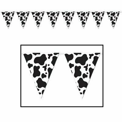 Banderin Triangular Vaca - comprar online