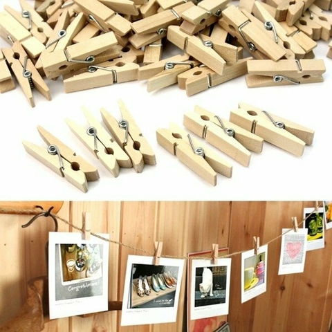 Broche madera 3.5cm x10u - comprar online