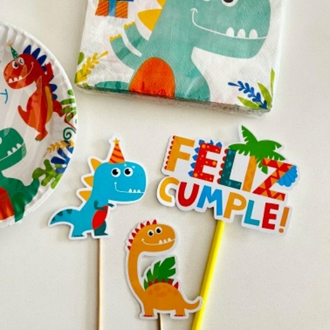 Cake topper Dino ps - comprar online