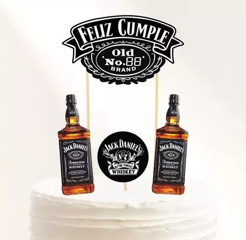 Cake Topper Jack Daniels - comprar online
