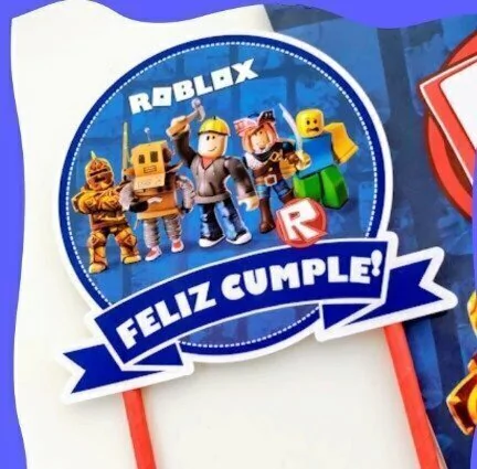 Cake topper ROBLOX - comprar online
