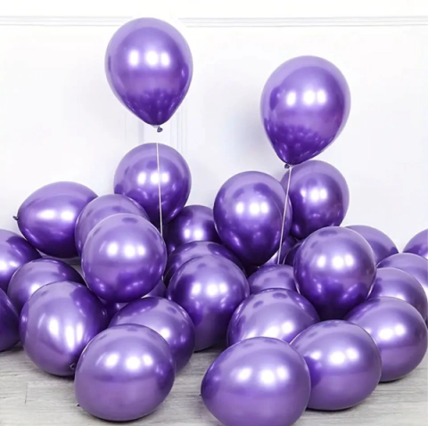 GLOBOS CHROME 12" X 1 U. VIOLETA - comprar online