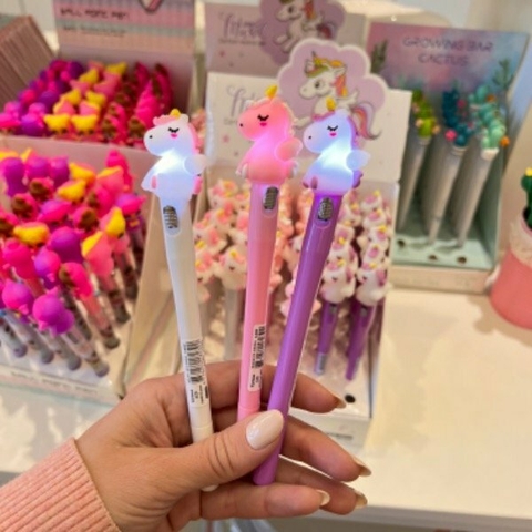 Lapicera Unicornio con Luz - comprar online