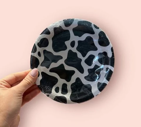 Plato vaca 18cm x10 - comprar online