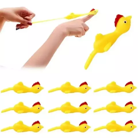 Squishy POLLO LANZADOR x5 - comprar online