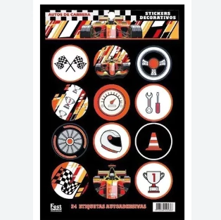 Stickers Carrera Formula 1 x24 - comprar online