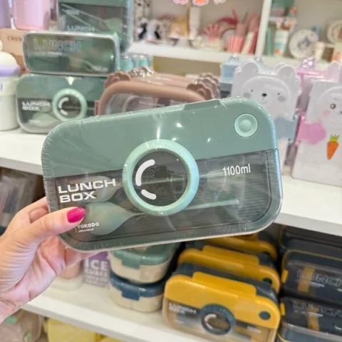 Taper Lunch POLAROID 1100ml Verde Oliva - comprar online