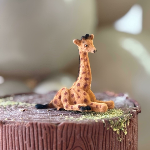 ANIMALITOS DE FELPA: JIRAFA BEBE SOLA - comprar online