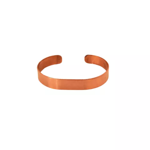 Pulseira Bracelete Ajustável de Cobre Puro M 16cm - comprar online