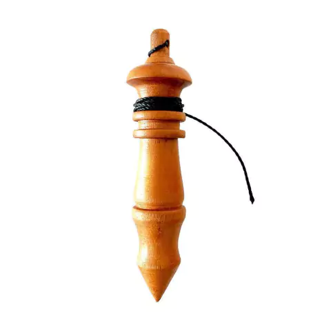 Pêndulo de Madeira para Radiestesia Com Chumbo N6 - comprar online