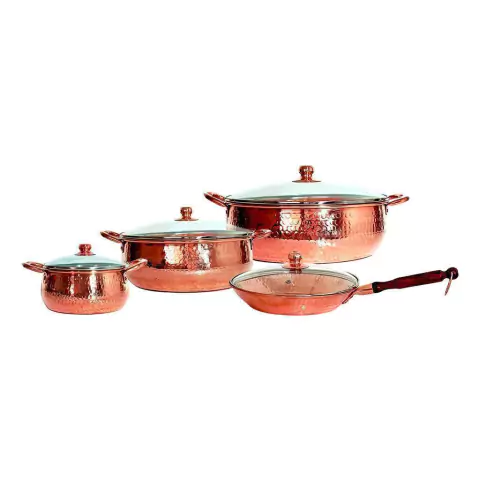 Jogo De Panelas Em Cobre Puro Classic 4 Peças - comprar online
